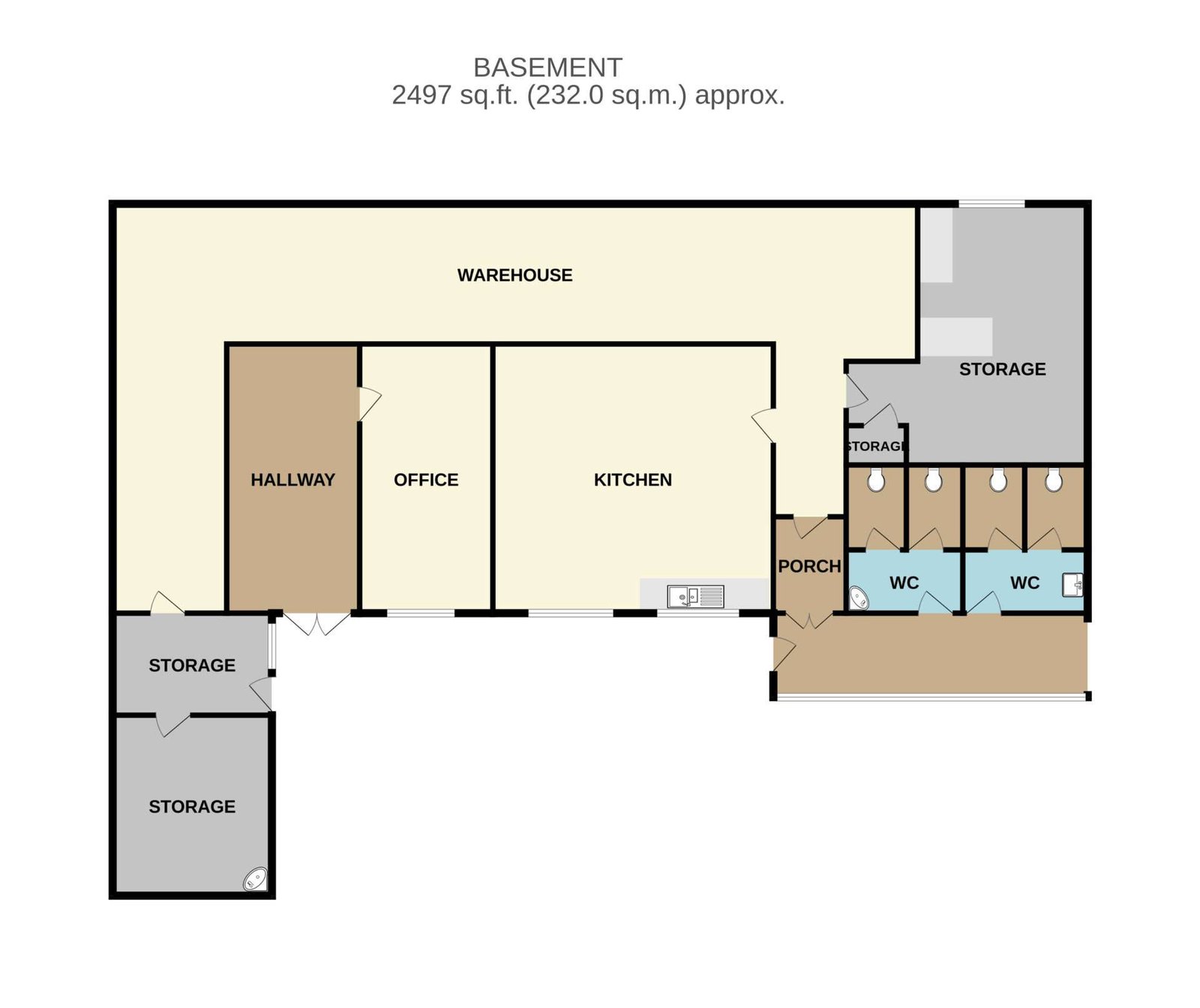 FLOOR PLAN BASEMENT 38 SOUTH AVENUE
